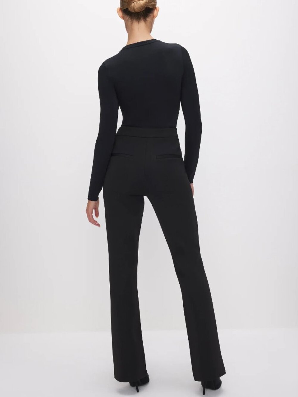 Good American Scuba Boss Straight Trousers  - new with tags